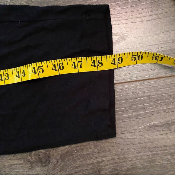 Gap Jumpsuit black button front jersey material stretchy - Picture 13 of 13